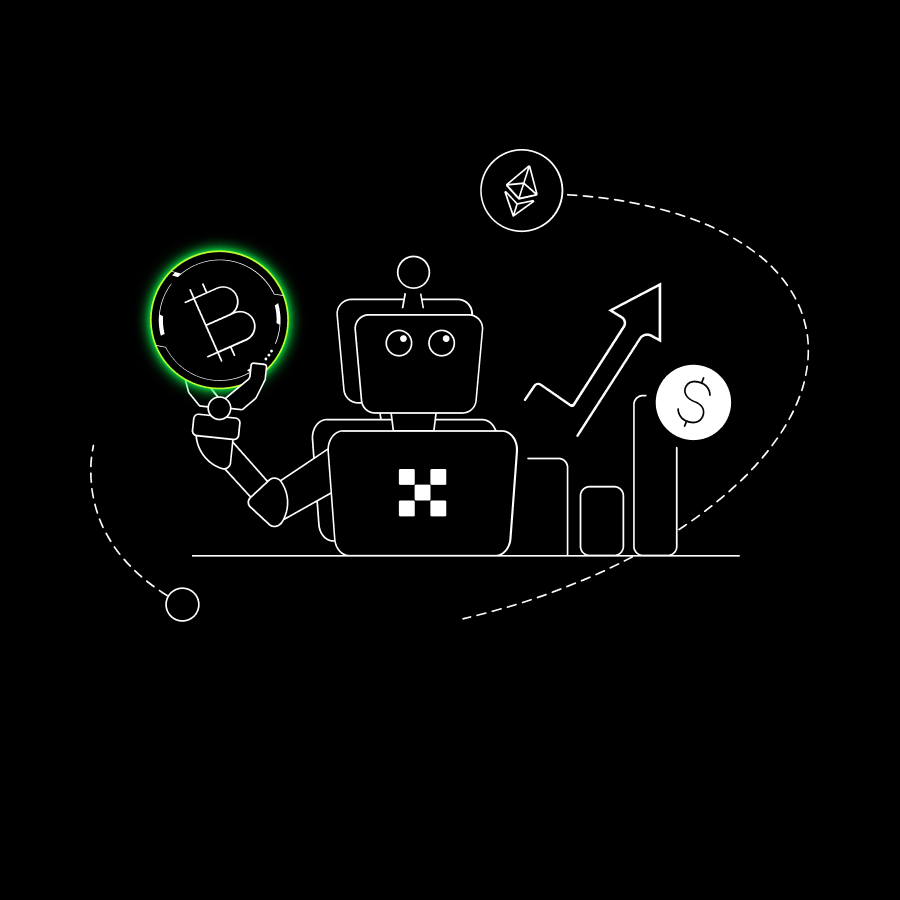 Gebruik trading bots en verdien tot 110 EUR in BTC